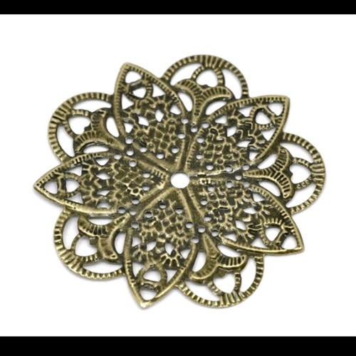 Filigrane blumen verbinder - 10,
