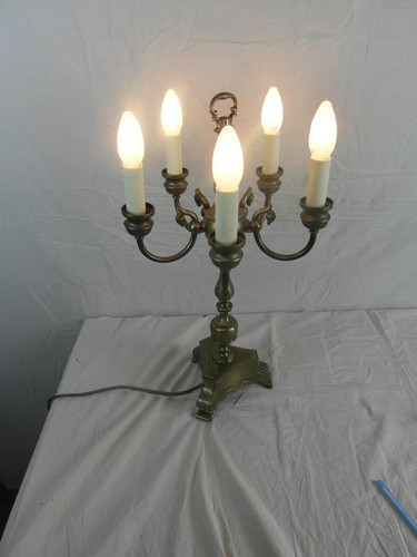 Tischlampe mid century messing - century,