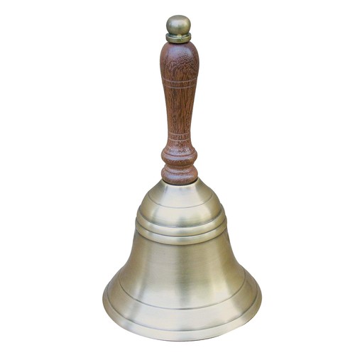 Handglocke messing antik mit - antik,