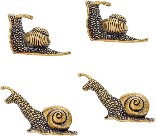 Schneckenfiguren messing - schneckenfiguren,