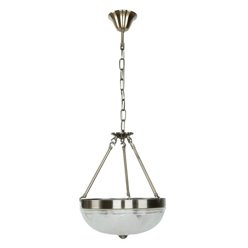 Hängelampe glas metall e27 - hängelampe, 2x