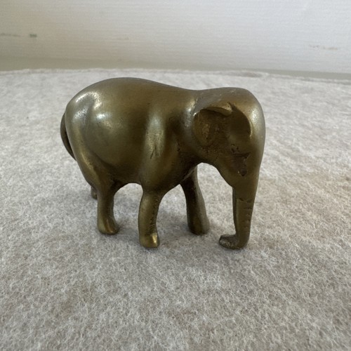 Massive messing figur elefant - massive,