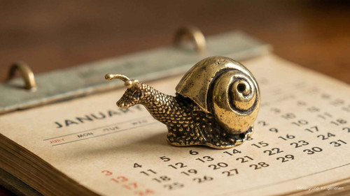 Messing schnecke figur - schnecke,